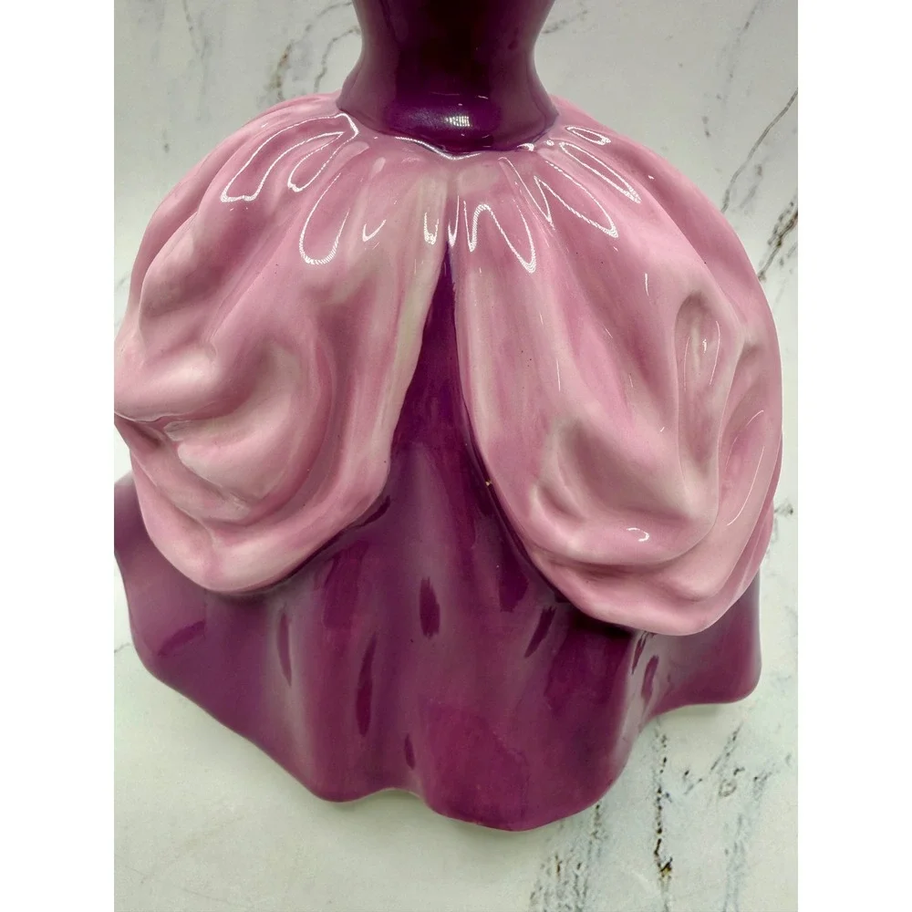 Royal Doulton Lady Pamela HN 2718 Pink Magenta Bone China Figurine England 1973